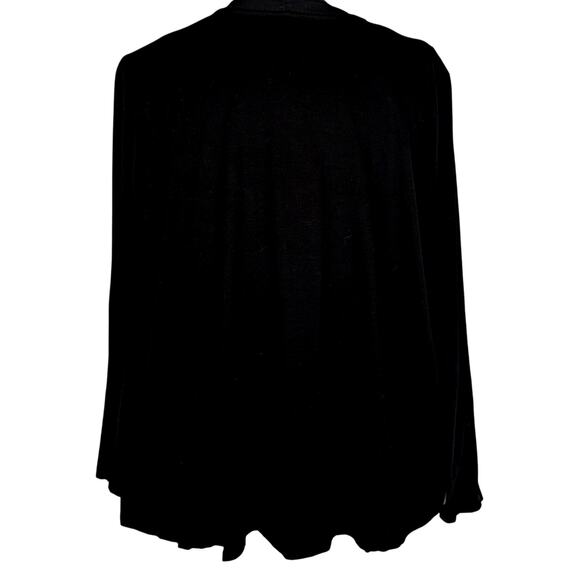 Talbots Womens Cardigan Sz3X Pre0wned VGUC Meas Pima cotton/spandex open front - Picture 6 of 6